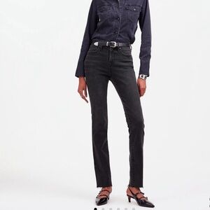 Madewell Mid-Rise Stovepipe Jeans Size 24 Tall NWT